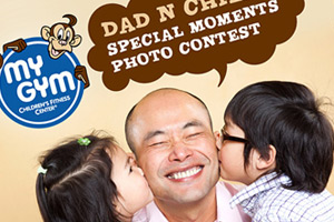 MyGym Singapore Dad n Child Photo Contest